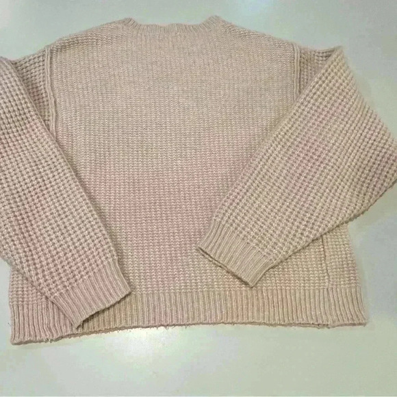 MNG Wool Blend pink Sweater Size Small - Picture 2 of 4